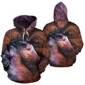 3D All Over Print Horse Hoodie NM120811-Apparel-NM-Hoodie-S-Vibe Cosy™