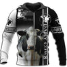 Dairy Cow Hoodie T-Shirt Sweatshirt for Men and Women NM121102-Apparel-NM-Zip hoodie-S-Vibe Cosy™