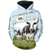 Dairy Cow Hoodie T-Shirt Sweatshirt for Men and Women NM121106-Apparel-NM-Hoodie-S-Vibe Cosy™