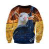 Baby Goat Hoodie T-Shirt Sweatshirt for Men and Women NM121113-Apparel-NM-Sweater-S-Vibe Cosy™