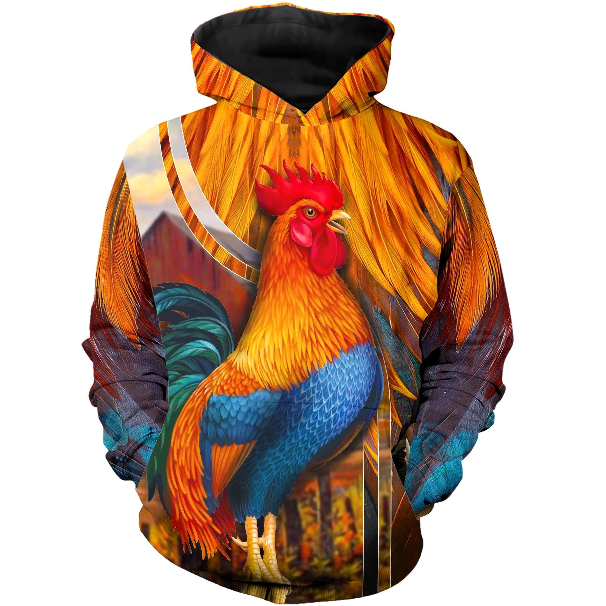 Chicken Farmer Hoodie T-Shirt Sweatshirt for Men and Women NM121117-Apparel-NM-Hoodie-S-Vibe Cosy™
