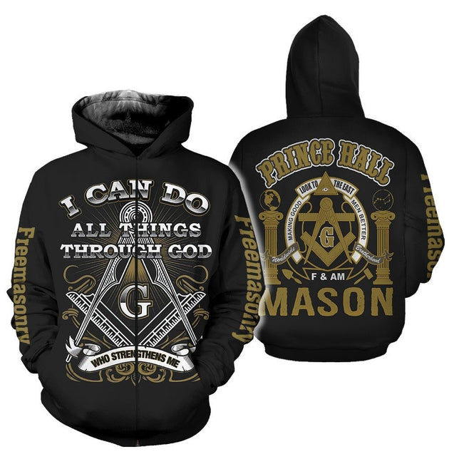 3D All Over Printed Freemasonry Clothes NM140101-Apparel-NM-Zip hoodie-S-Vibe Cosy™