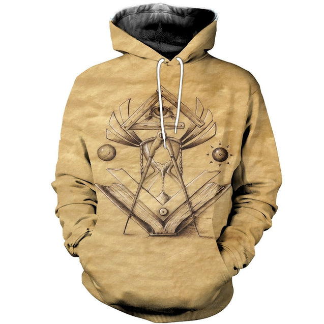 3D All Over Printed Freemansonry Clothes NM140102-Apparel-NM-Hoodie-M-Vibe Cosy™