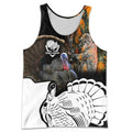 Camo Turkey Hunting Hoodie T-Shirt Sweatshirt for Men and Women NM151101-Apparel-NM-Men's tank top-S-Vibe Cosy™