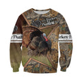 Camo Turkey Hunting Hoodie T-Shirt Sweatshirt for Men and Women NM151102-Apparel-NM-Sweater-S-Vibe Cosy™