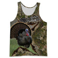 Camo Turkey Hunting Hoodie T-Shirt Sweatshirt for Men and Women NM151103-Apparel-NM-Men's tank top-S-Vibe Cosy™