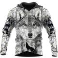 Wolf Hoodie T Shirt For Men and Women NM17042001-Apparel-NM-Hoodie-S-Vibe Cosy™