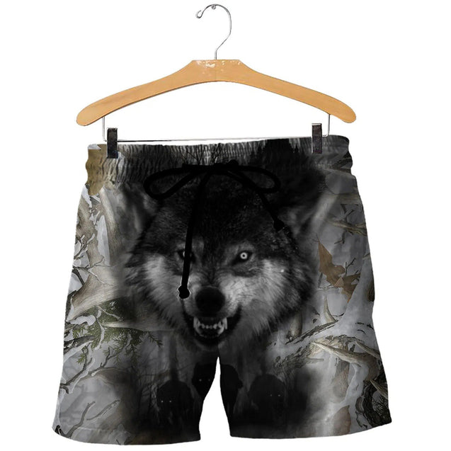 Wolf Hoodie T Shirt For Men and Women NM17042002 - Amaze Style™-Apparel