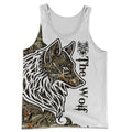 Wolf Hoodie T Shirt For Men and Women NM17042005-Apparel-NM-Tank Top-S-Vibe Cosy™