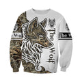 Wolf Hoodie T Shirt For Men and Women NM17042005-Apparel-NM-Sweatshirts-S-Vibe Cosy™