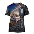 Bulldozer Heavy Equipment Hoodie T-Shirt Sweatshirt for Men and Women NM180201-Apparel-NM-T-shirt-S-Vibe Cosy™