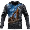 Excavator Heavy Equipment Hoodie T-Shirt Sweatshirt for Men and Women NM180204-Apparel-NM-Hoodie-S-Vibe Cosy™