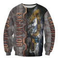 Excavator Heavy Equipment Hoodie T-Shirt Sweatshirt for Men and Women NM180205-Apparel-NM-Sweater-S-Vibe Cosy™