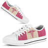 Nurse Pink Texture Low Top Shoes NM180305-Apparel-NM-US5 (EU35)-Vibe Cosy™