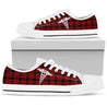 Nurse Christmas Plaid Pattern Low Top Shoes NM180306-Apparel-NM-US5 (EU35)-Vibe Cosy™