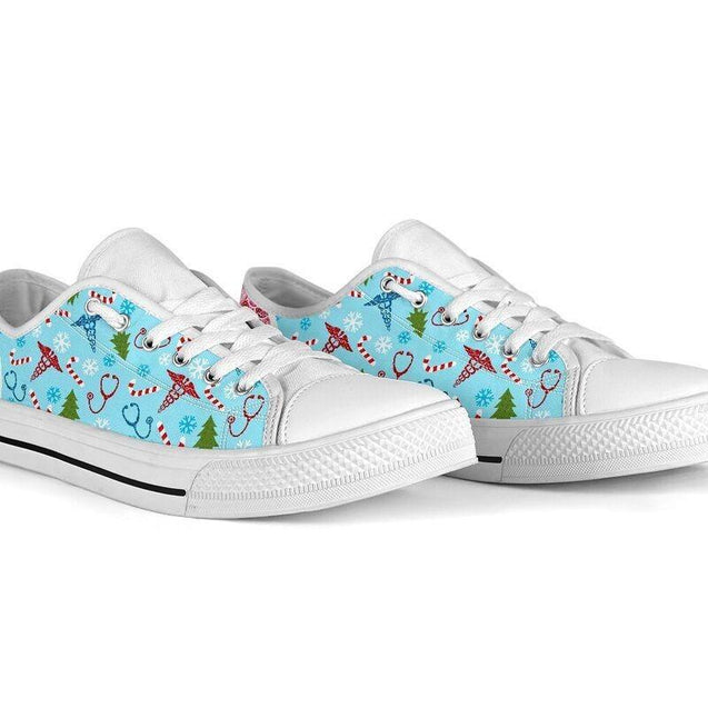 Nurse Funny Pattern Low Top Shoes NM180307-Apparel-NM-US5 (EU35)-Vibe Cosy™