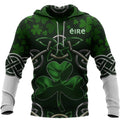 Irish Saint Patrick's Day Shamrock Celtic Cross Hoodie T-Shirt Sweatshirt Pi020310-Apparel-NM-Hoodie-S-Vibe Cosy™