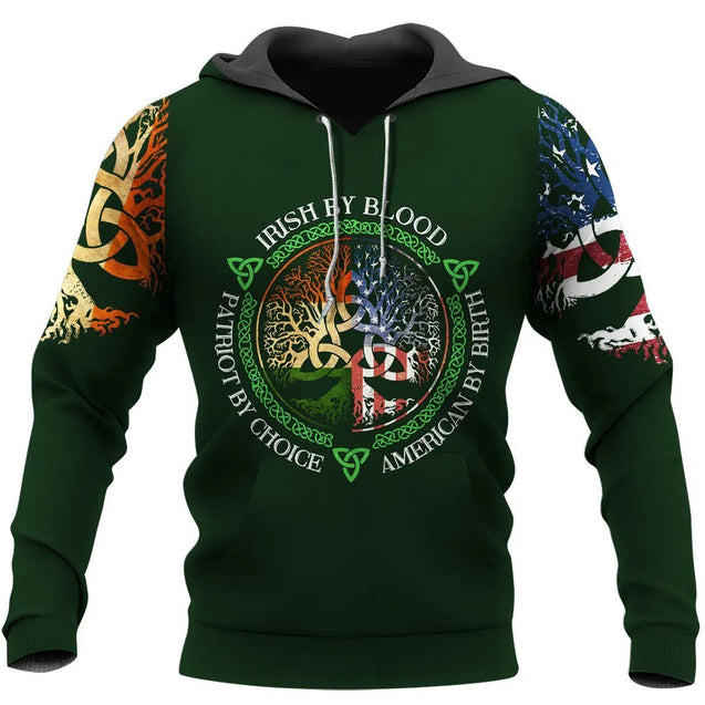 Happy St Patrick's Day Irish Hoodie T-Shirt Sweatshirt for Men and Women Pi280201-Apparel-NM-Hoodie-S-Vibe Cosy™