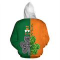 Irish Saint Patrick's Day Shamrock Celtic Cross Hoodie T-Shirt Sweatshirt Pi020306-Apparel-NM-Hoodie-S-Vibe Cosy™