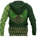 Irish Saint Patrick's Day Shamrock Celtic Cross Hoodie T-Shirt Sweatshirt Pi020309-Apparel-NM-Hoodie-S-Vibe Cosy™