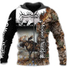 Camo Moose Hunting Hoodie T-Shirt Sweatshirt for Men and Women NM280201-Apparel-NM-Zip hoodie-S-Vibe Cosy™