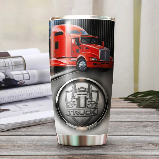 Truck Driver Stainless Steel Tumbler 20 Oz NMT0203107-Tumbler-NM-Vibe Cosy™