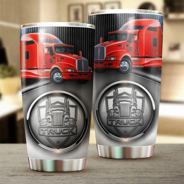 Truck Driver Stainless Steel Tumbler 20 Oz NMT0203107-Tumbler-NM-Vibe Cosy™