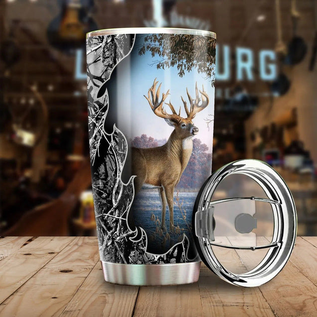 Camo Deer Hunting Tumbler 20 Oz NMT020311-NM-Vibe Cosy™