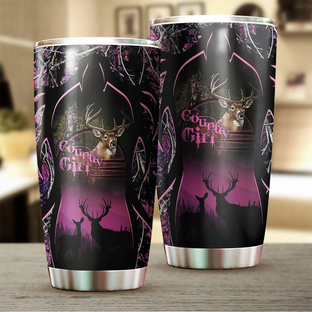 Camo Deer Hunting Tumbler 20 Oz NMT020313-NM-Vibe Cosy™