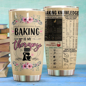 Baking Knowledge Stainless Steel Tumbler 20 Oz Pi210302 - Amaze Style™-Tumbler