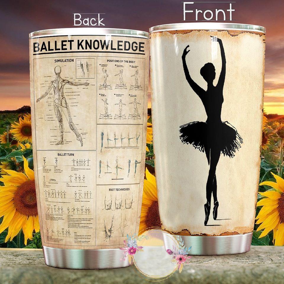 Ballet Knowledge Stainless Steel Tumbler 20 Oz NMT020399-Tumbler-NM-Vibe Cosy™