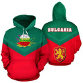 Bulgaria Sport Flag Hoodie - Arrow Style 02-Apparel-NNK-Hoodie-S-Vibe Cosy™