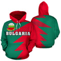 Bulgaria Sport Flag Hoodie - Tooth Style 02-Apparel-NNK-Hoodie-S-Vibe Cosy™