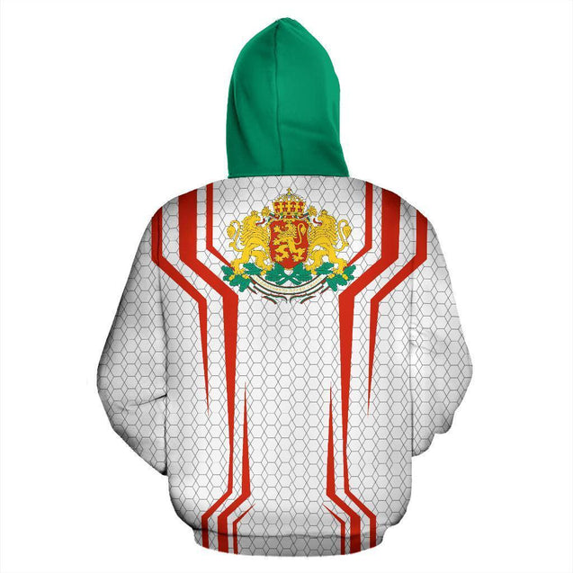 Bulgaria Sport Edition Pullover Hoodie-Apparel-NNK-Hoodie-S-Vibe Cosy™