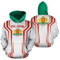 Bulgaria Sport Edition Pullover Hoodie-Apparel-NNK-Hoodie-S-Vibe Cosy™