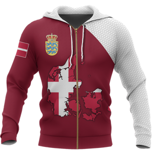 Denmark Map Special Hoodie A5 ZIPNNK 007-Apparel-NNK-Hoodie-S-Vibe Cosy™