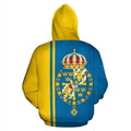 Sweden All Over Zip-Up Hoodie - Straight Version ZIPNNK 016-Apparel-NNK-Zipped Hoodie-S-Vibe Cosy™