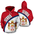 Serbia Hoodie Wave Flag Color NNK 032-Apparel-NNK-Hoodie-S-Vibe Cosy™