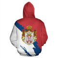 Serbia Hoodie - Maltese Cross NNK 034-Apparel-NNK-Hoodie-S-Vibe Cosy™