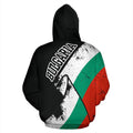 Bulgaria Special Grunge Flag Pullover Hoodie-Apparel-NNK-Hoodie-S-Vibe Cosy™
