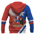 Chile Flag With Coat of Arms Design Hoodie NNK 100-Apparel-NNK-Hoodie-S-Vibe Cosy™