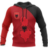 Albania Map Special Hoodie NNK 1130-Apparel-NNK-Hoodie-S-Vibe Cosy™