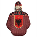 Albania All Over Hoodie NNK 1133-Apparel-NNK-Zip-Up Hoodie-S-Vibe Cosy™