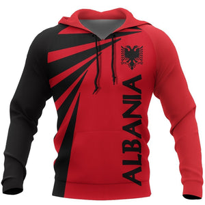 Albania Hoodie Black Eagle - Tornado Version NNK 1136-Apparel-NNK-Hoodie-S-Vibe Cosy™