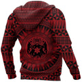 Tonga Hoodie Zip Up Polynesian Coat Of Arms NNK 1218-Apparel-NNK-Hoodie-S-Vibe Cosy™