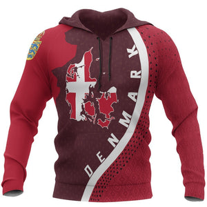 Denmark Map Hoodie Generation NNK 130-Apparel-NNK-Hoodie-S-Vibe Cosy™