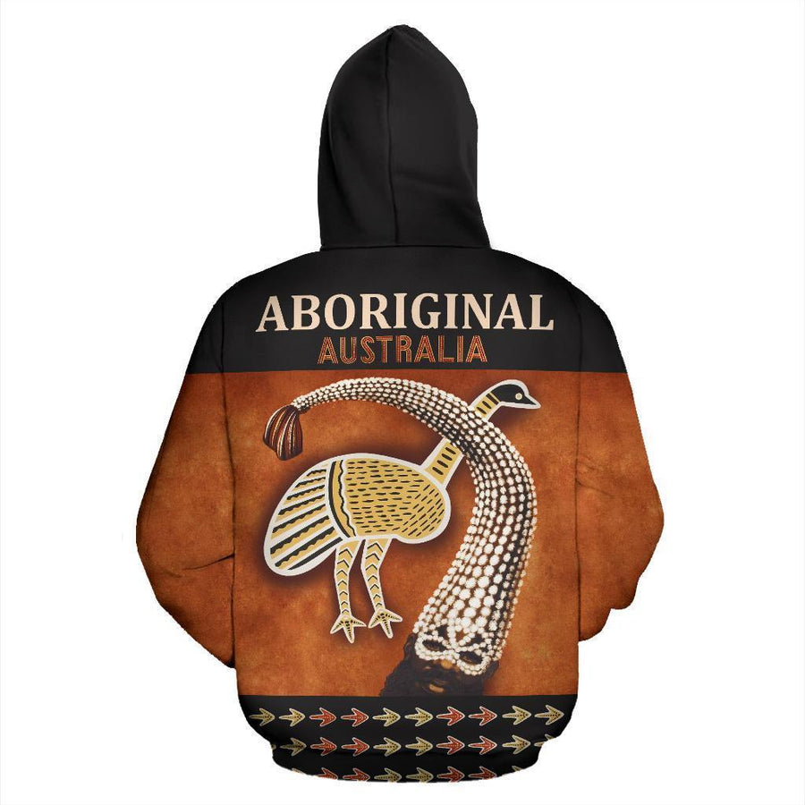 Aboriginal Australia All Over Print Hoodie NNK 1404-Apparel-PL8386-Hoodie-S-Vibe Cosy™