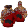 Australia Hoodie Aboriginal Kangaroo Red NNK 1409-Apparel-PL8386-Hoodie-S-Vibe Cosy™