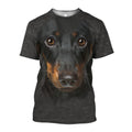 3D All Over Print Dachshund Face-Apparel-NTT-T-Shirt-S-Vibe Cosy™