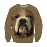 3D All Over Print Bulldog Face-Apparel-NTT-Sweatshirt-S-Vibe Cosy™